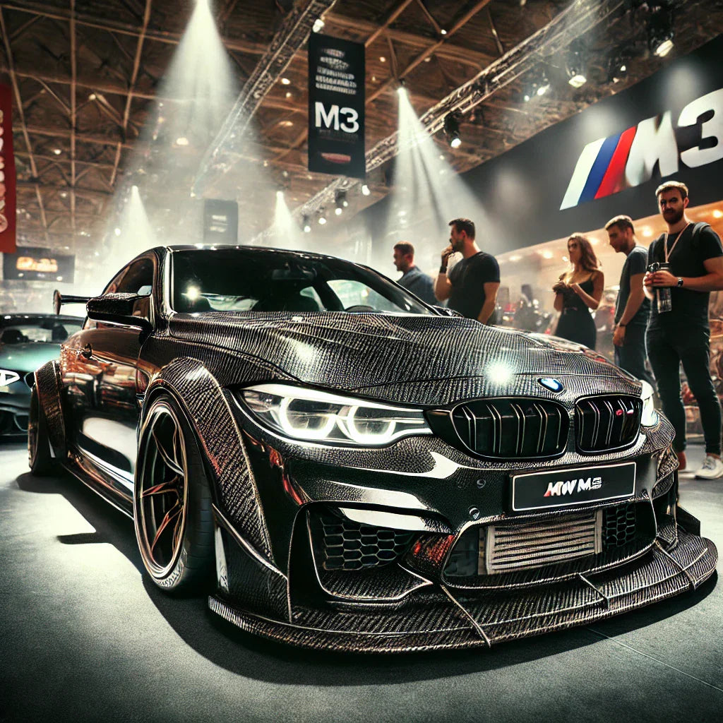 How to Get Your BMW Ready for a Car Show with Carbon Fiber Mods