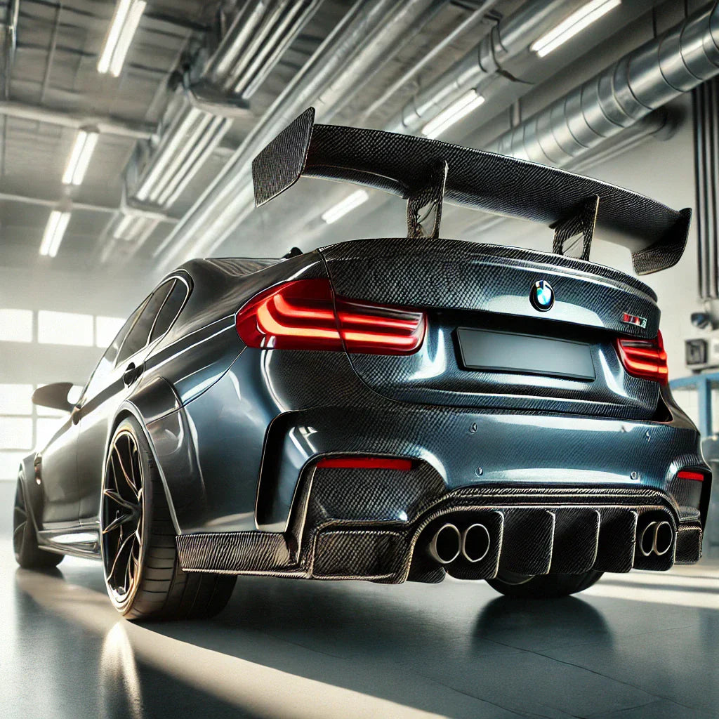 How to Install a Carbon Fiber Rear Diffuser on a BMW M3