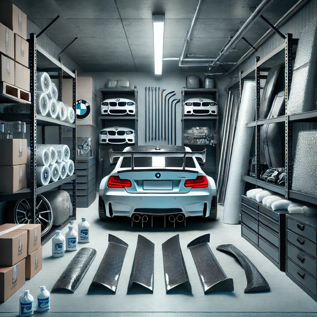 How to Store Your Carbon Fiber Track Parts for Winter
