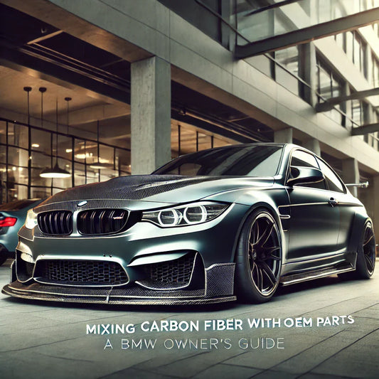 Can You Mix Carbon Fiber with OEM Parts? A Guide for BMW Owners