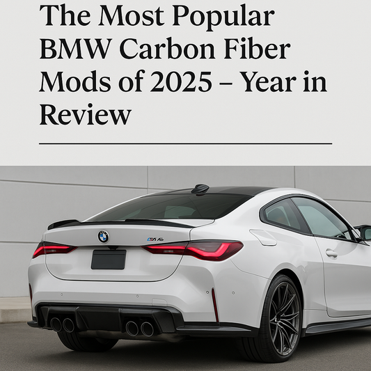 The Most Popular BMW Carbon Fiber Mods of 2025 – Year in Review