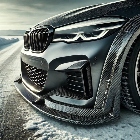 Why Carbon Fiber Side Skirts & Splitters Need Extra Care in Cold Weather