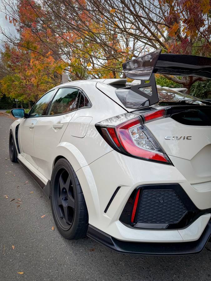 Spn Style CARBON WING for FK8 CIVIC TYPE-R | FK7 CIVIC