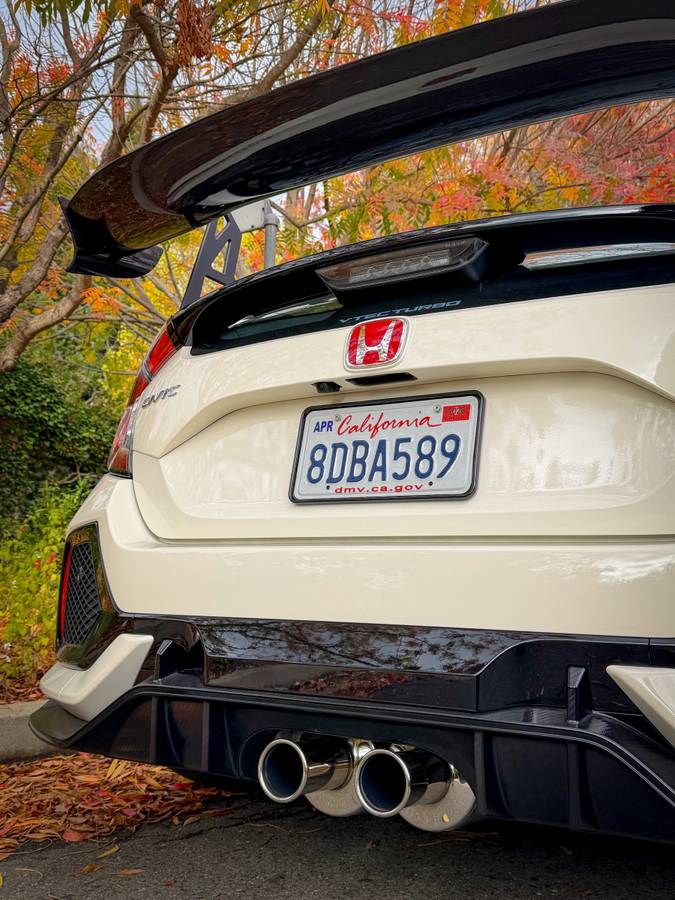 Spn Style CARBON WING for FK8 CIVIC TYPE-R | FK7 CIVIC
