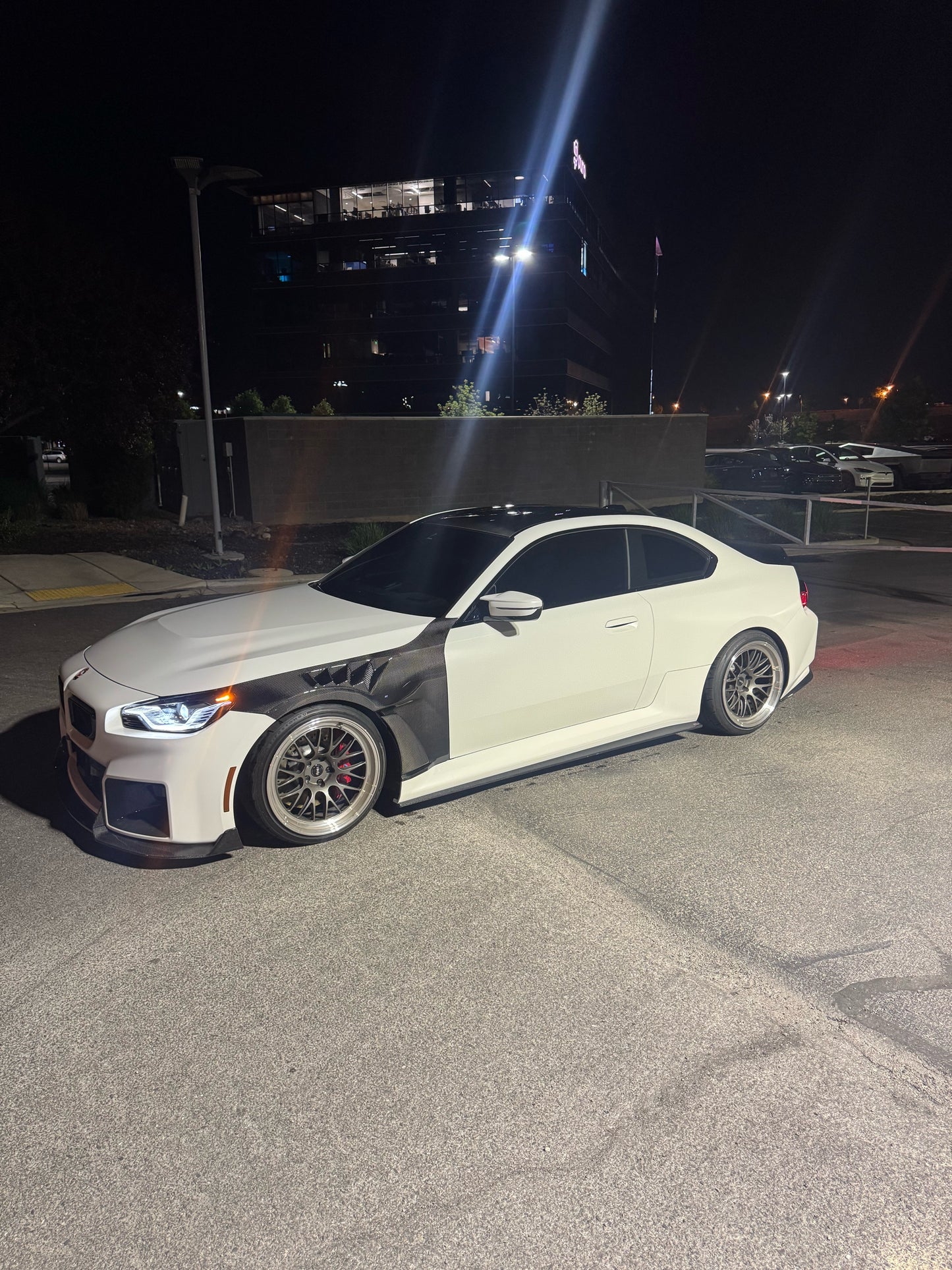 BMW G87 M2 N Style Full Dry Carbon Fenders