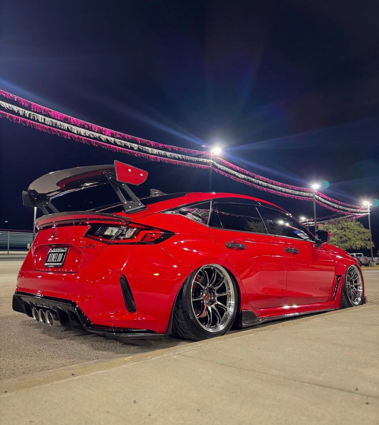 VARIS ARISING-1 GT Style CARBON WING for FL5 CIVIC TYPE-R