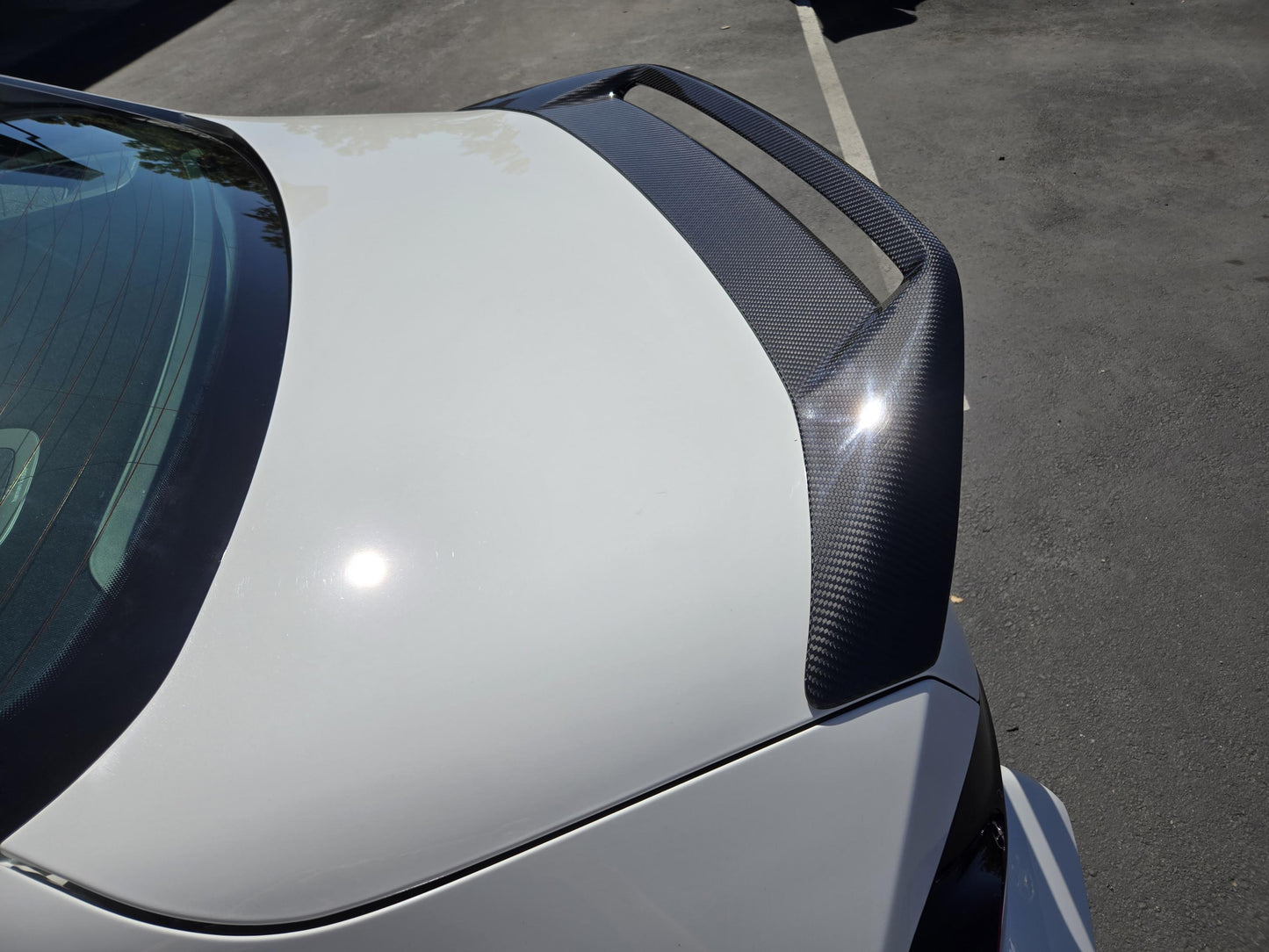BMW G87 M2 G42 2-Series AD STYLE CARBON FIBRE REAR SPOILER