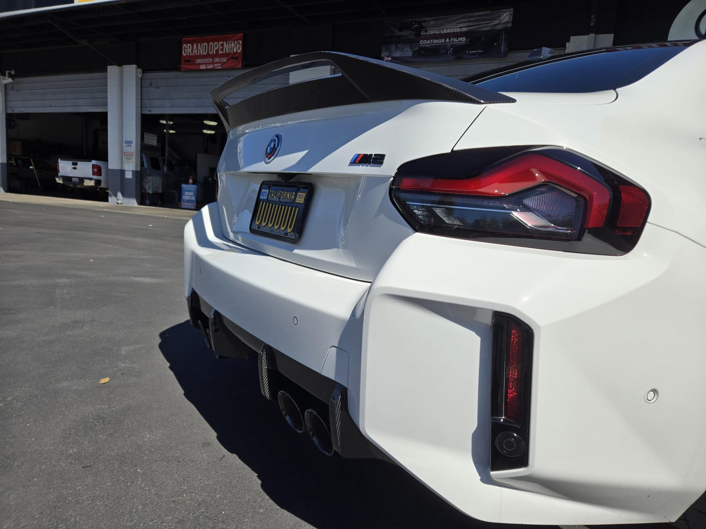 BMW G87 M2 G42 2-Series AD STYLE CARBON FIBRE REAR SPOILER