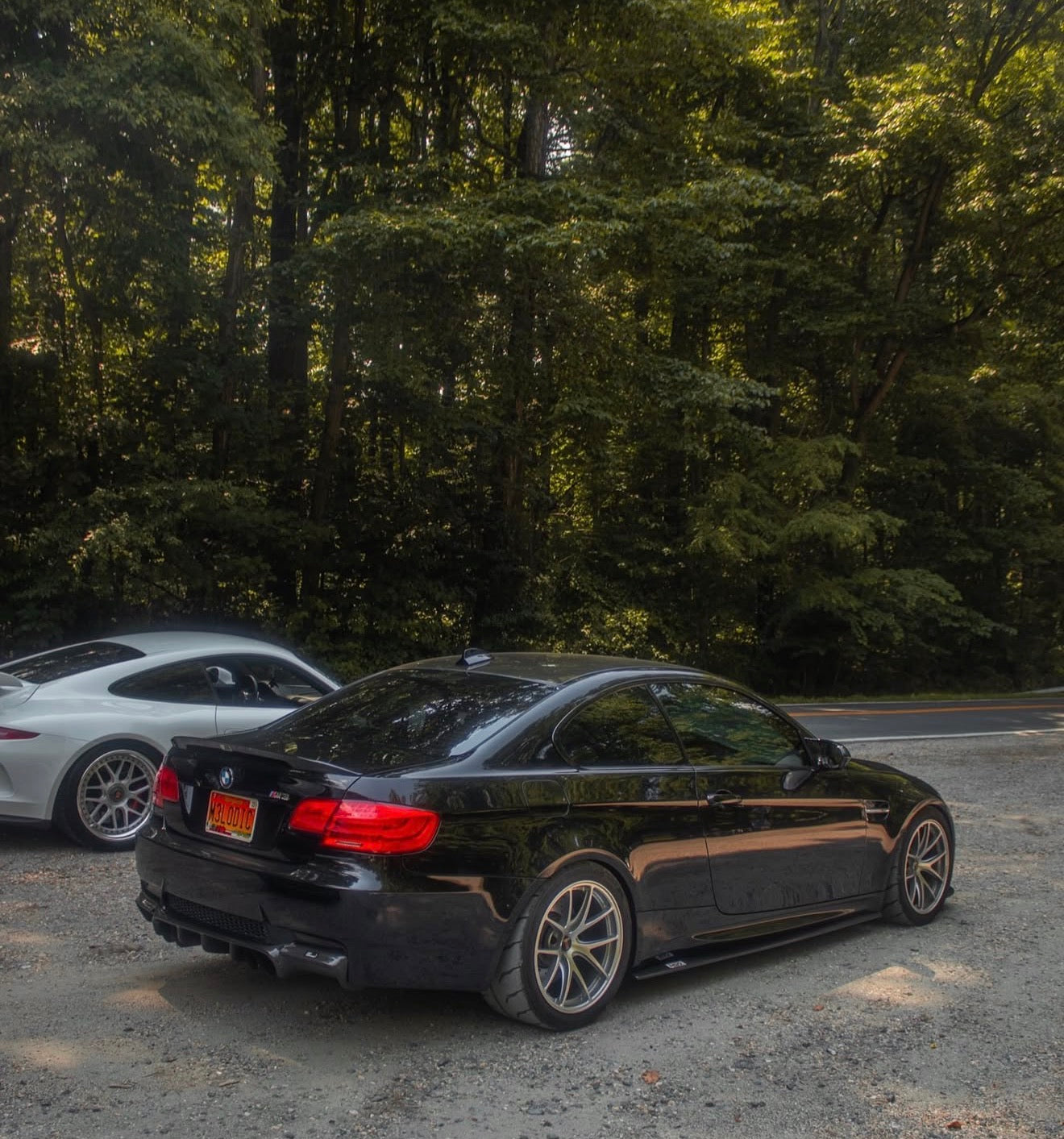BMW E92 E93 M3 GS Style Carbon Fiber Rear Diffuser