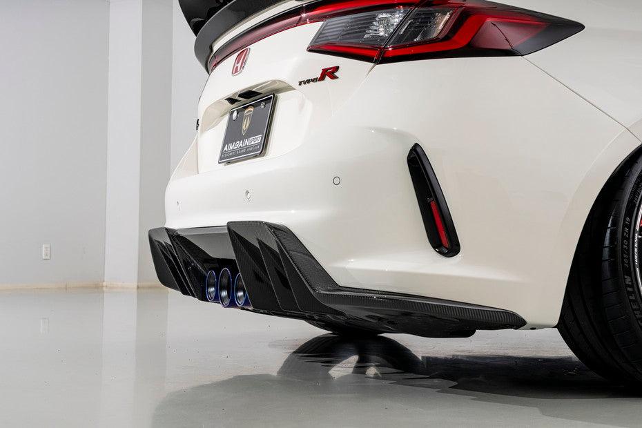 Honda Civic Type-R FL5 Aimgain Style Carbon Fiber rear Bumper Diffuser