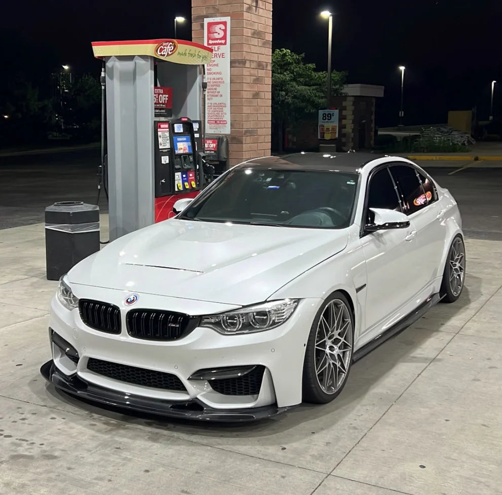 BMW F80 F82 F83 M3 M4 GT4 Style Carbon Fiber Front Lip