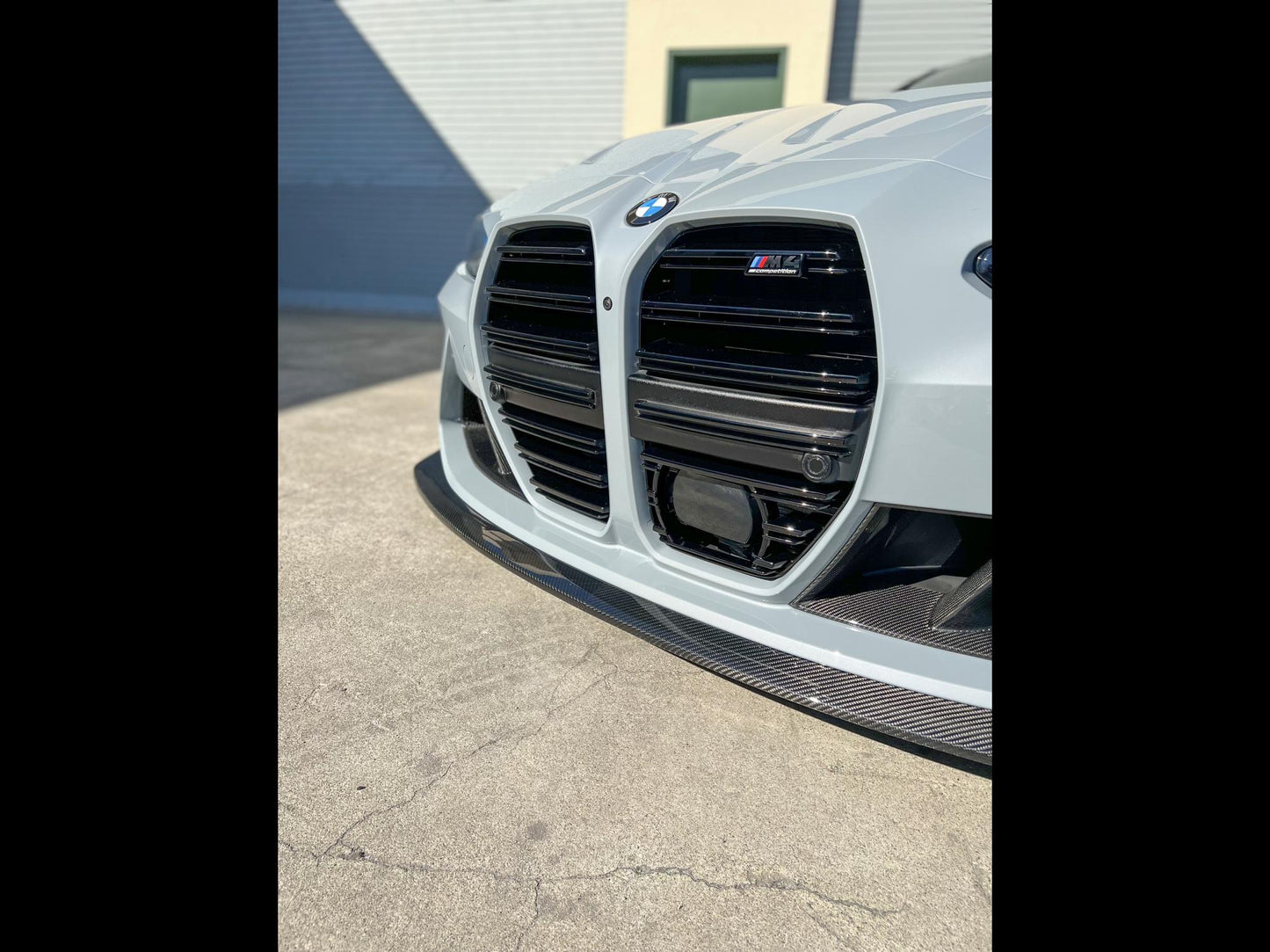 BMW G80 M3 G82 M4 RSC STYLE CARBON FIBER 1 Piece Front Lip