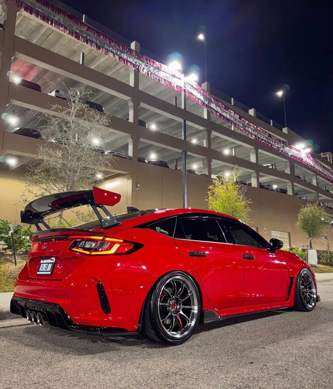 VARIS ARISING-1 GT Style CARBON WING for FL5 CIVIC TYPE-R