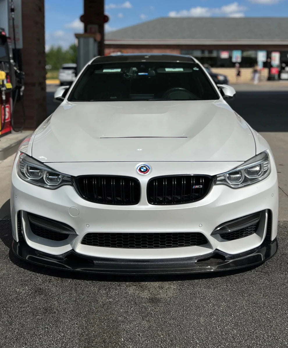 BMW F80 F82 F83 M3 M4 GT4 Style Carbon Fiber Front Lip