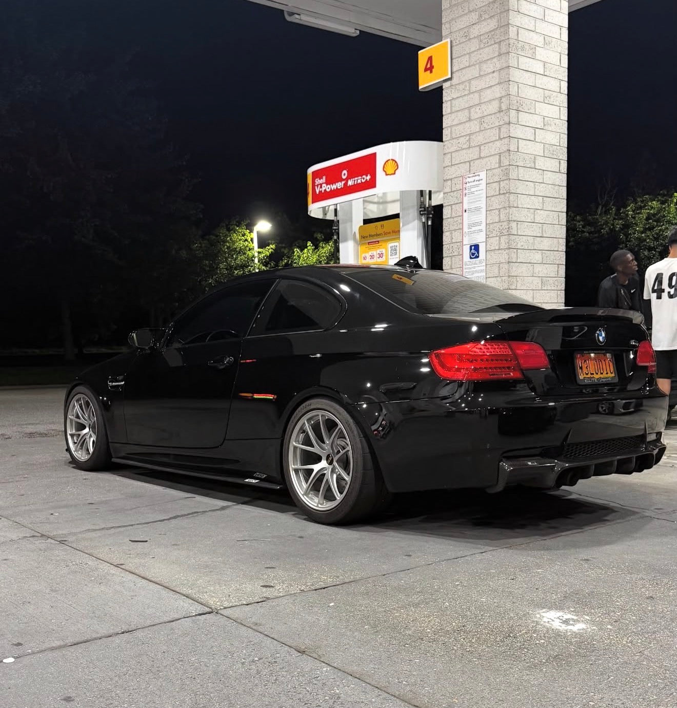 BMW E92 E93 M3 GS Style Carbon Fiber Rear Diffuser
