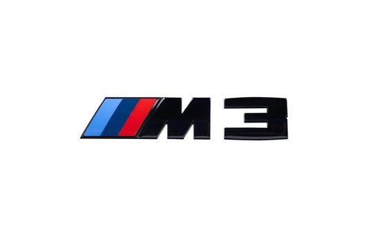 BMW E9X M3 Painted Trunk Emblem