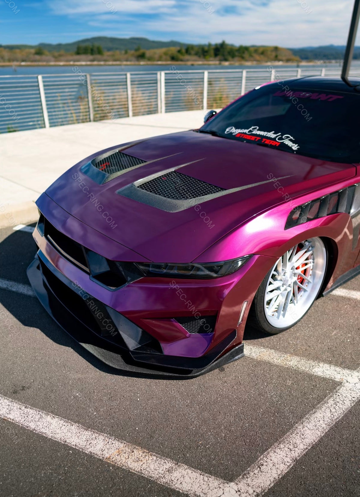 2023+ Ford Mustang S650 GTD Style Carbon Hood