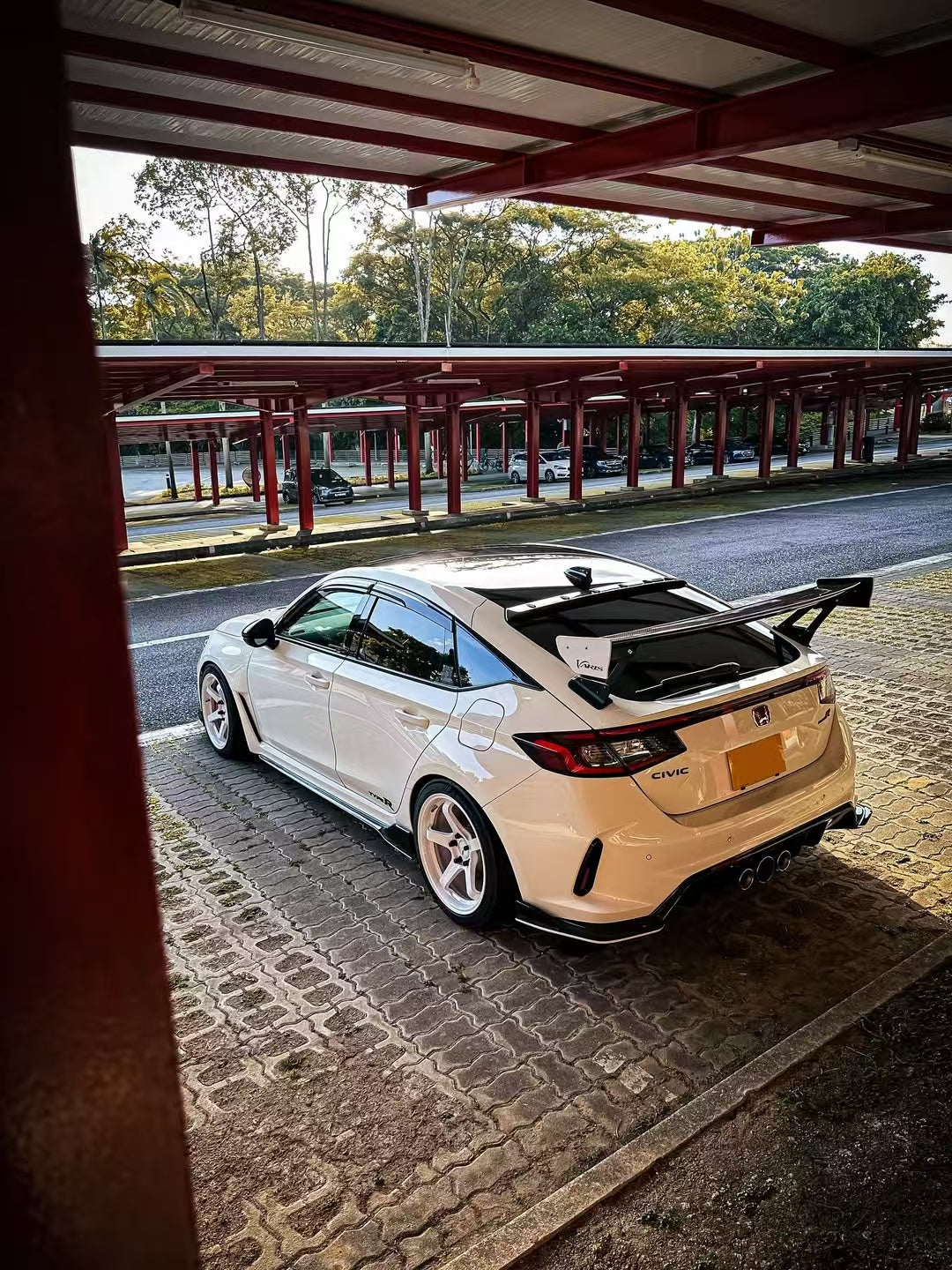 VARIS ARISING-1 GT Style CARBON WING for FL5 CIVIC TYPE-R