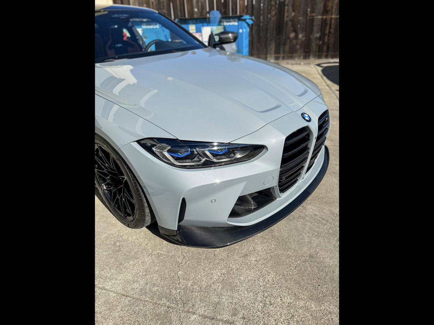 BMW G80 M3 G82 M4 RSC STYLE CARBON FIBER 1 Piece Front Lip