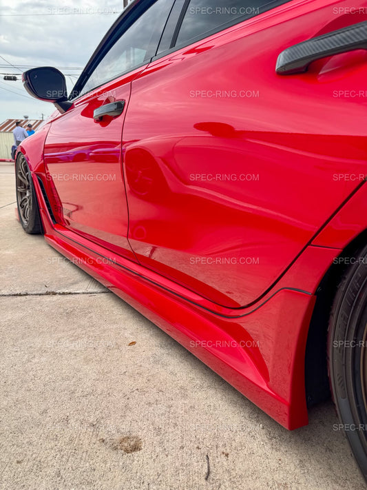Paint Matched Honda Civic Type-R FL5 MU Style Side Skirt