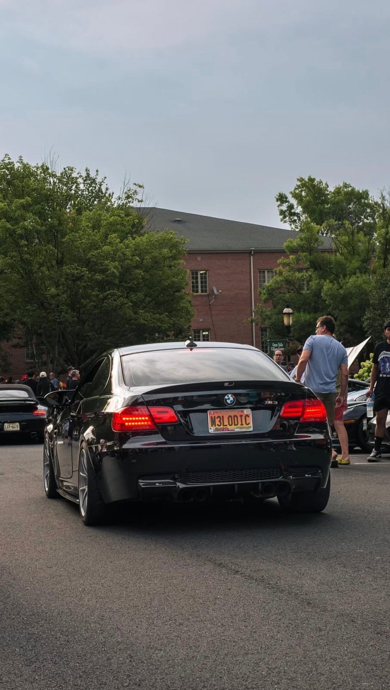 BMW E92 E93 M3 GS Style Carbon Fiber Rear Diffuser