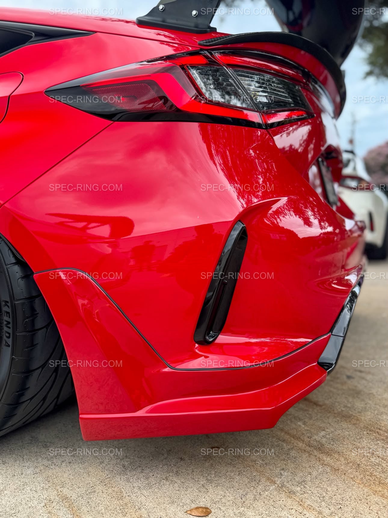 Paint Matched Honda Civic Type-R FL5 MU Style Rear Spats