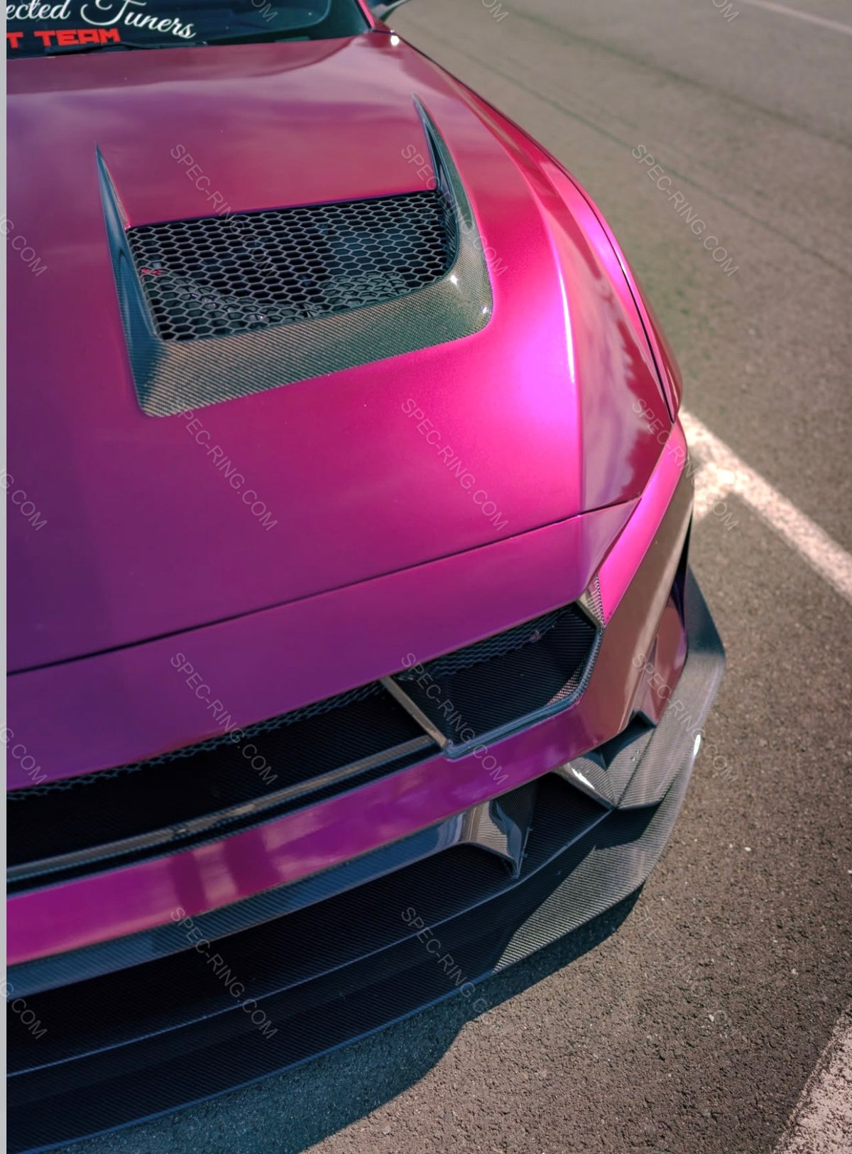 2023+ Ford Mustang S650 GTD Style Carbon Hood