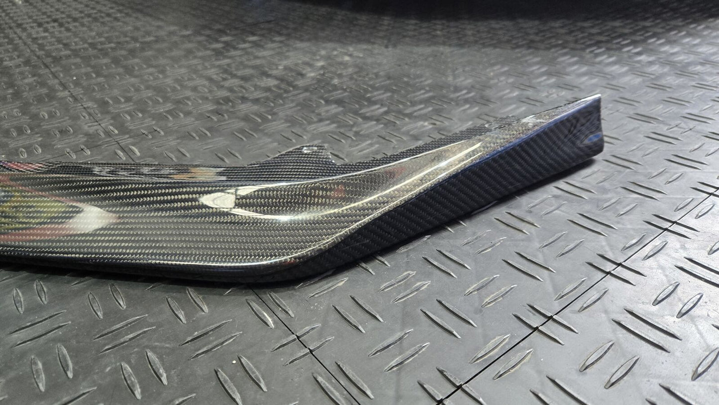 HONDA CIVIC TYPE-R VARIS STYLE CARBON FIBER FRONT BUMPER LIP SPLITTER