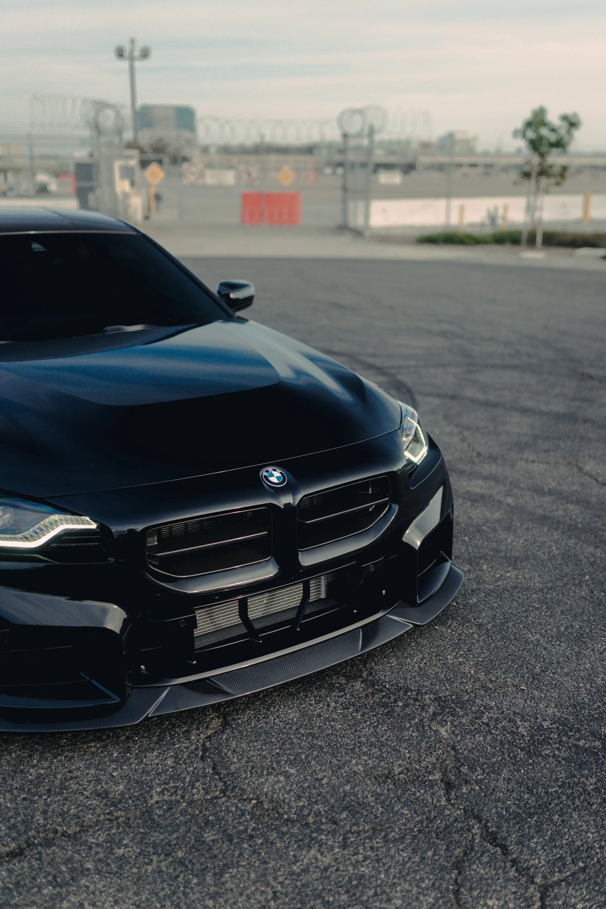 BMW G87 M2 AN Style Dry Carbon Front Grill Replacement