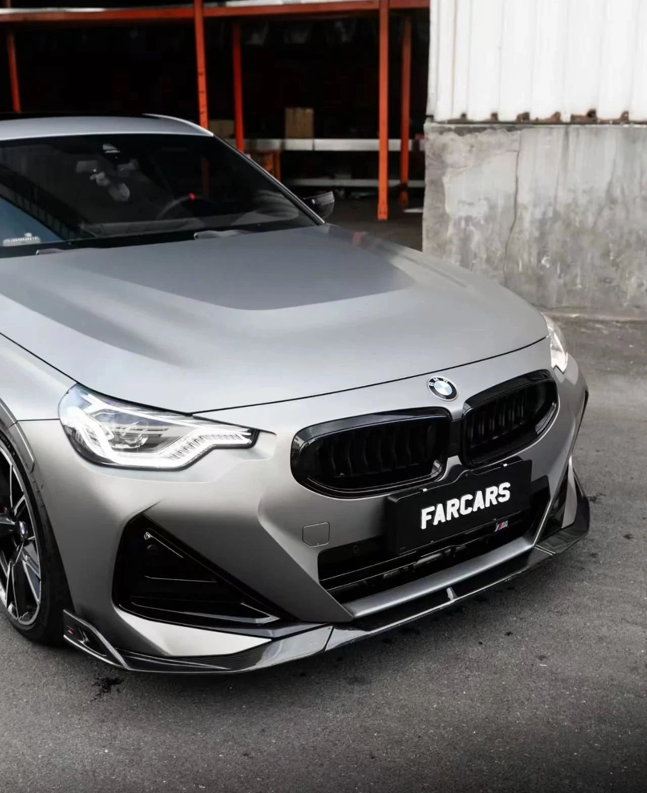 BMW G42 2-Series 230i M240i AE Style Carbon Fiber Front Lip
