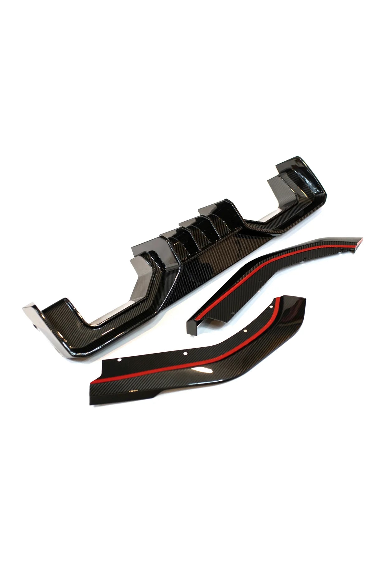 BMW G80 M3 G82 G83 M4 AD Style Dry Carbon Rear Diffuser