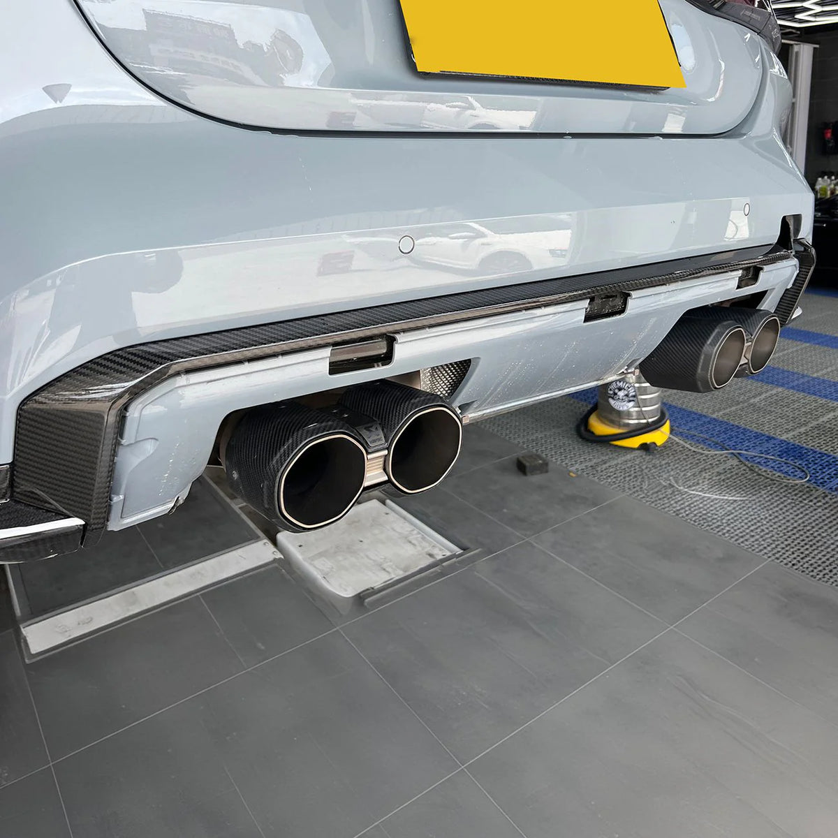 BMW G80 M3 G82 G83 M4 Dry Carbon Rear Diffuser Trim