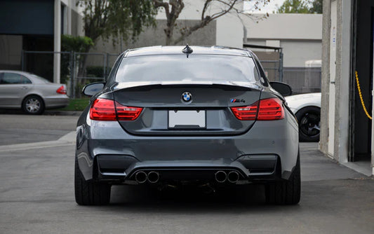 BMW M4 F82 M4 STYLE CARBON FIBRE REAR SPOILER