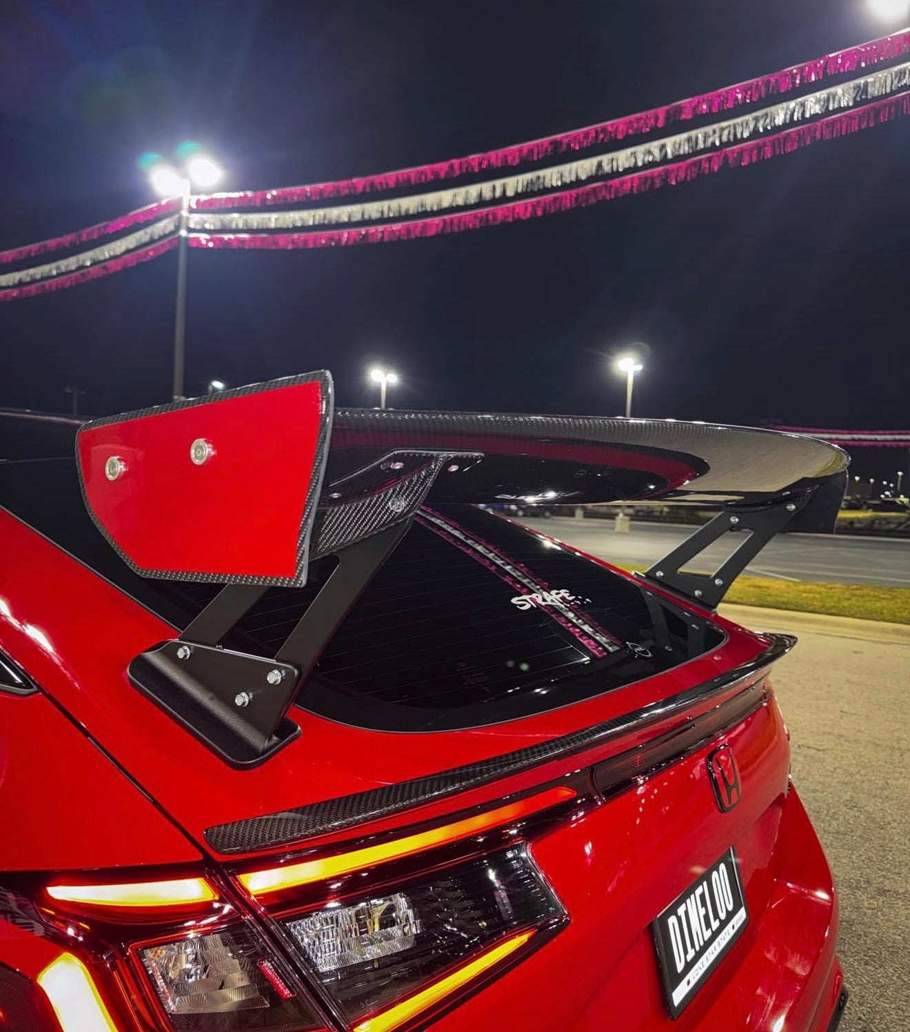 VARIS ARISING-1 GT Style CARBON WING for FL5 CIVIC TYPE-R