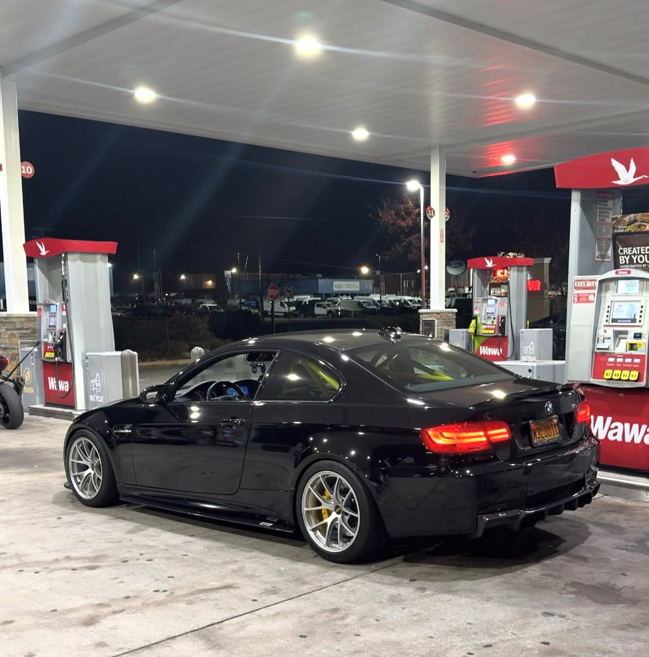 BMW E92 E93 M3 GS Style Carbon Fiber Rear Diffuser
