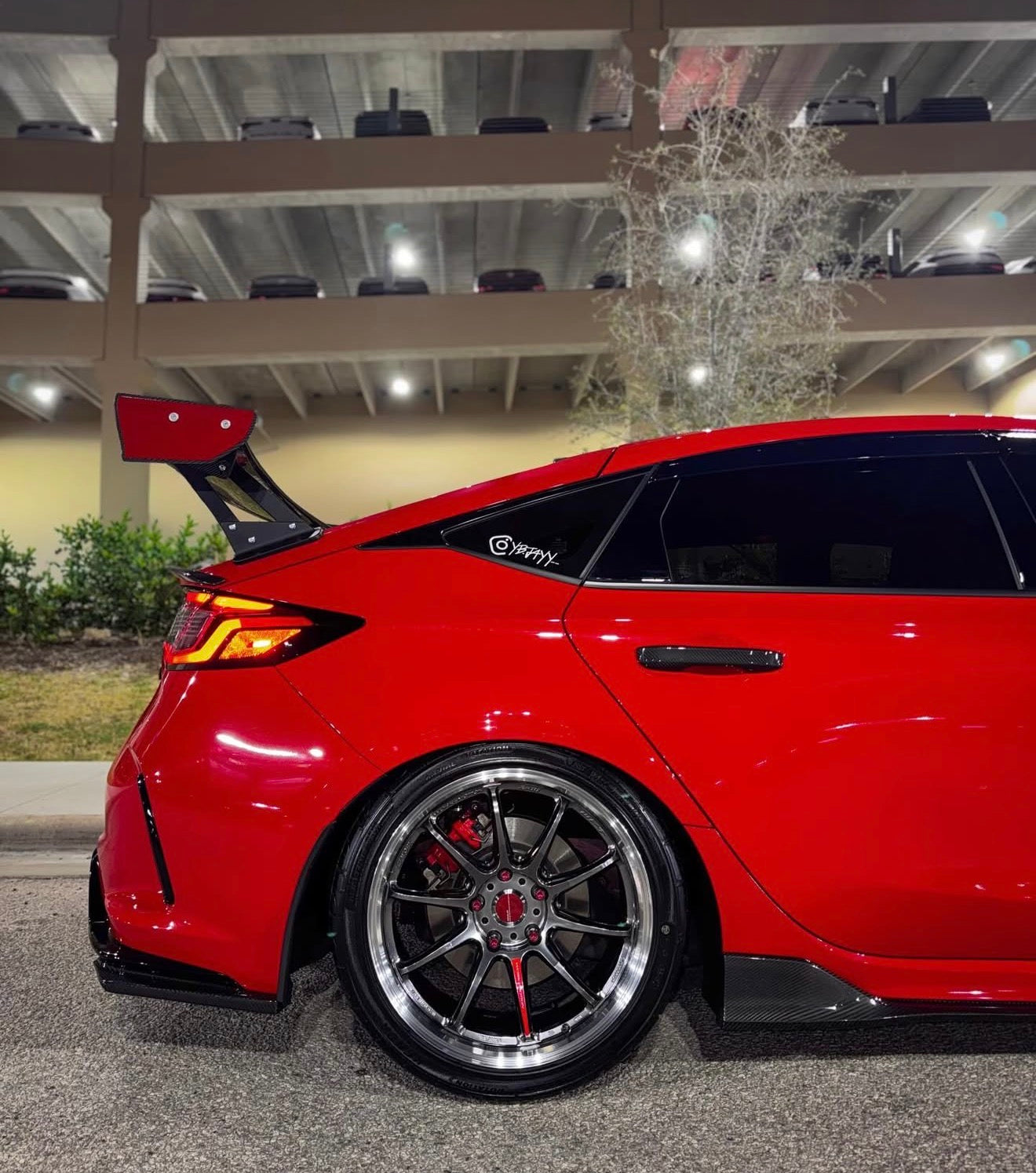 VARIS ARISING-1 GT Style CARBON WING for FL5 CIVIC TYPE-R