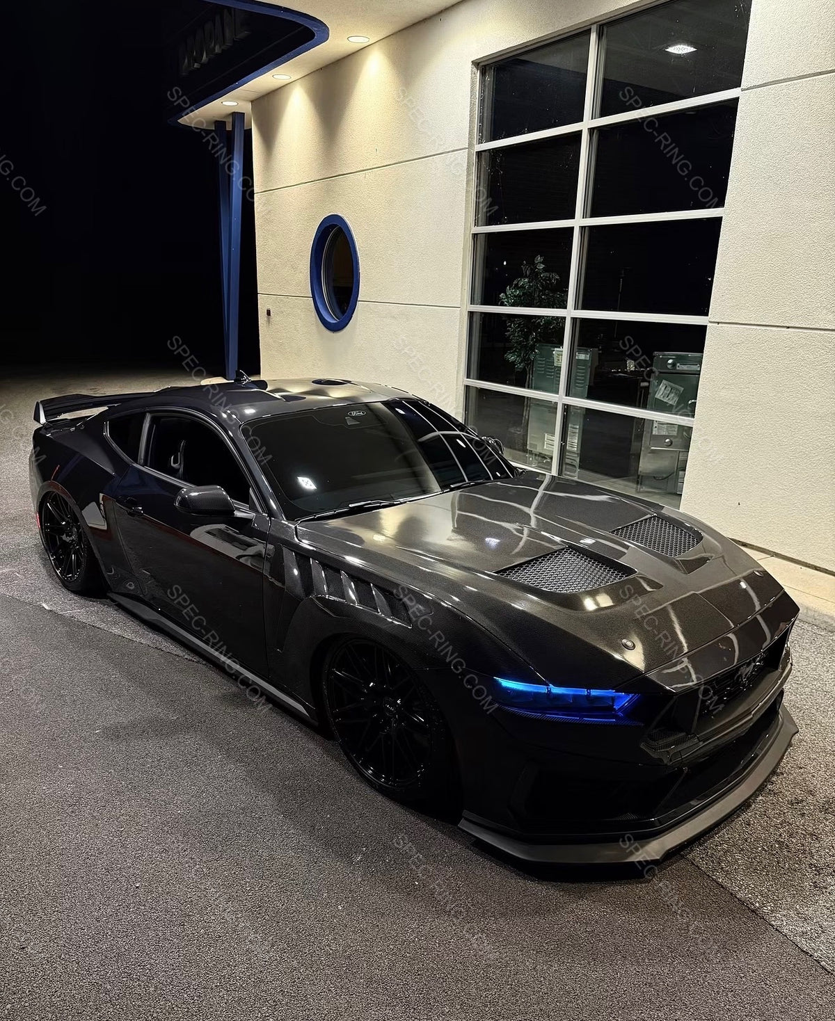 2023+ Ford Mustang S650 GTD Style Carbon Hood