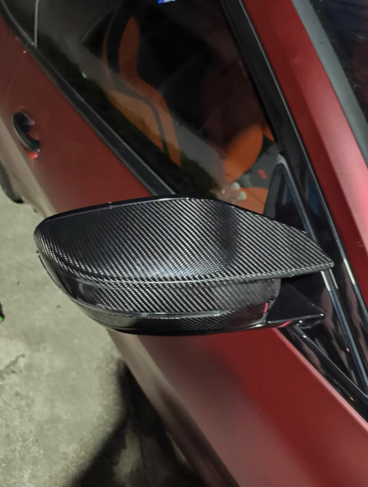 DRY CARBON FIBER MIRROR CAP REPLACEMENTS - G80 M3 | G82 / G83 M4 | G87 M2