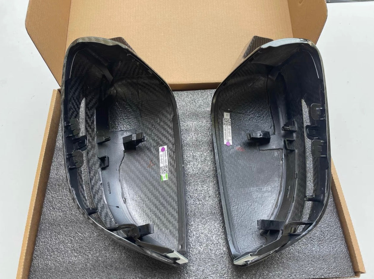DRY CARBON FIBER MIRROR CAP REPLACEMENTS - G80 M3 | G82 / G83 M4 | G87 M2