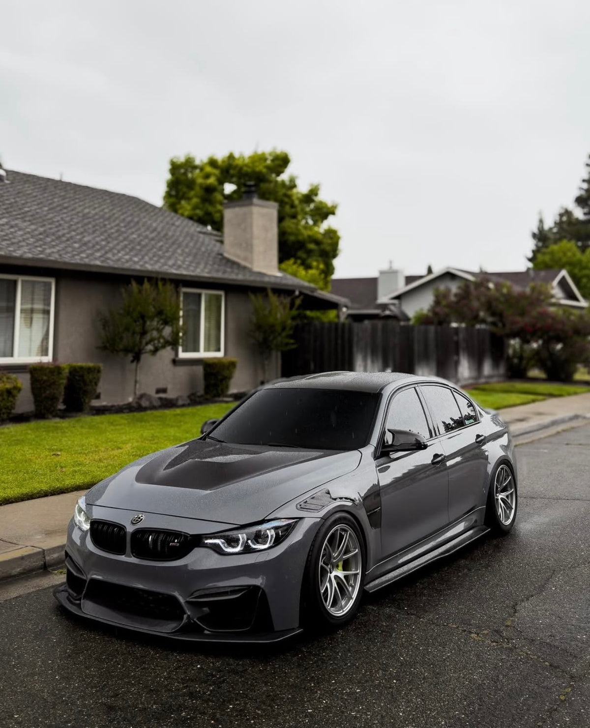 BMW F80 M3 PSM Style Full Carbon Fiber Side Skirts