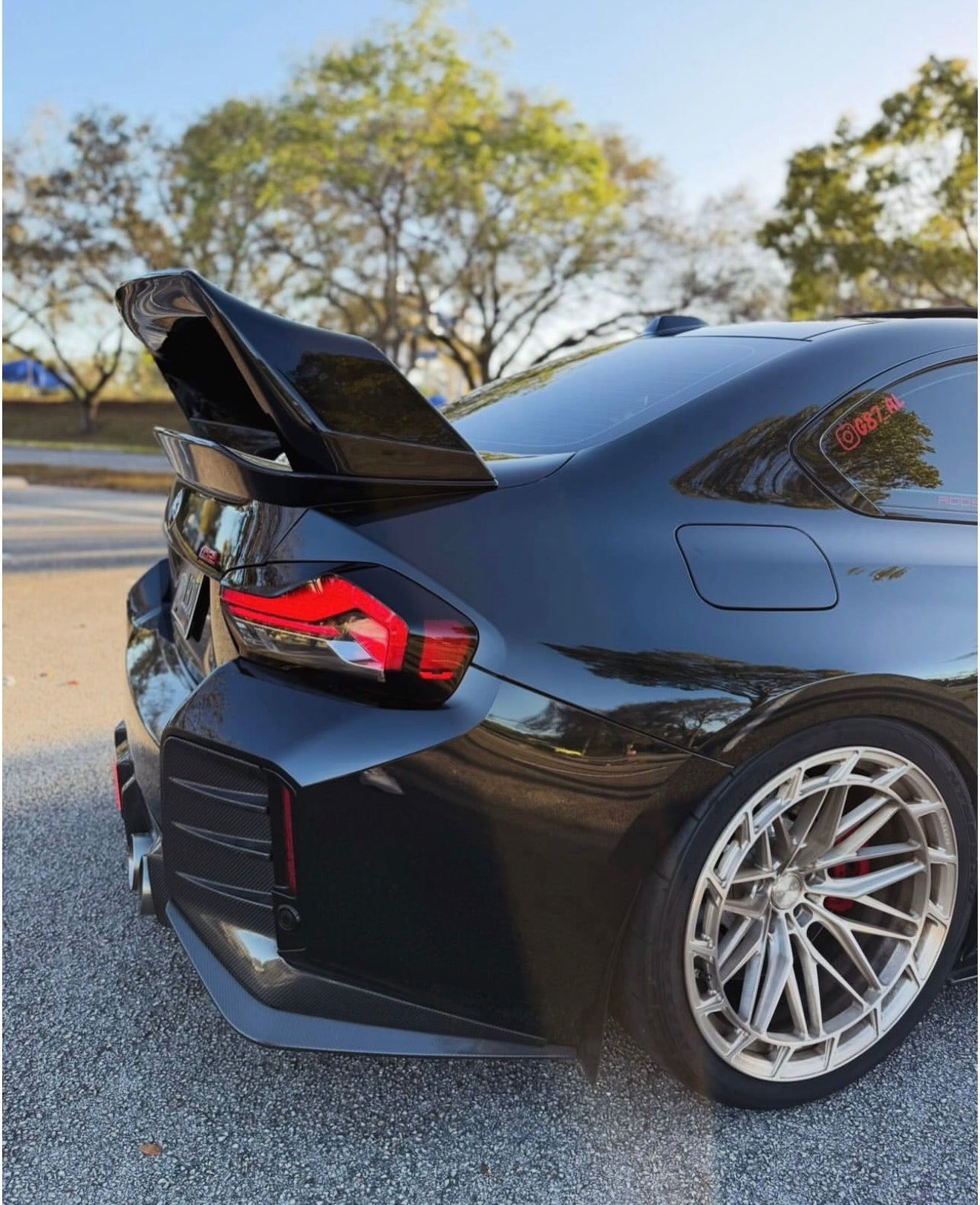BMW G87 M2 Carbon Fiber AN Style Style Wing