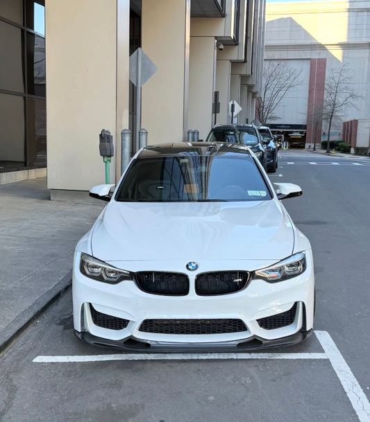 BMW F80 F82 F83 M3 M4 GT4 Style Carbon Fiber Front Lip