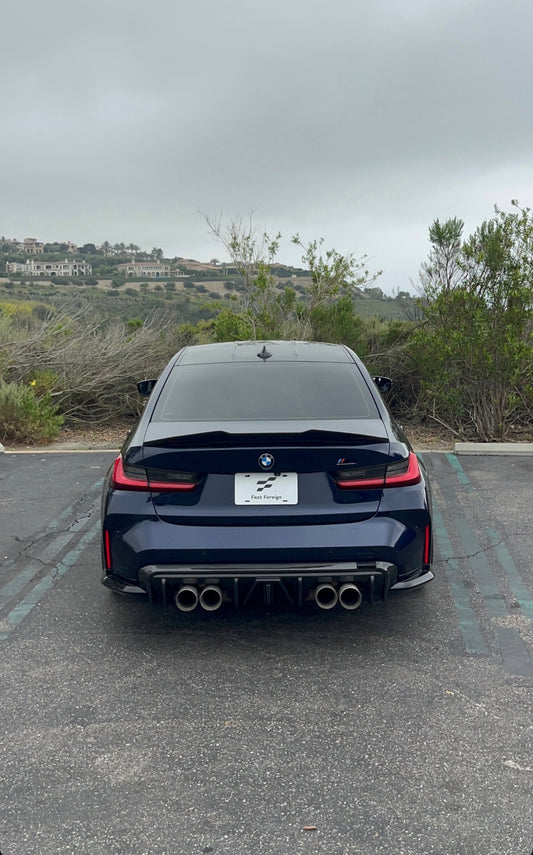 BMW G80 M3 G82 G83 M4 F1 Dry Carbon Rear Diffuser