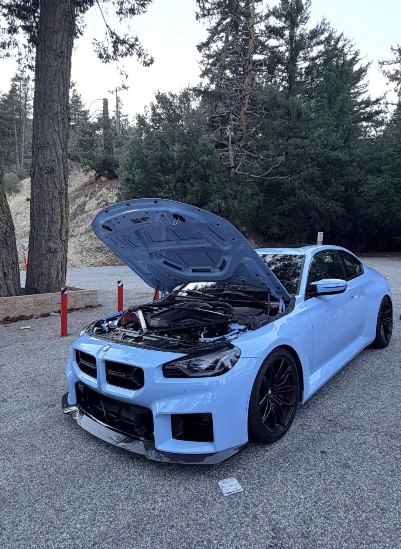 BMW G87 M2 MHC R44 STYLE CARBON FIBER 1 Pieces Front Lip