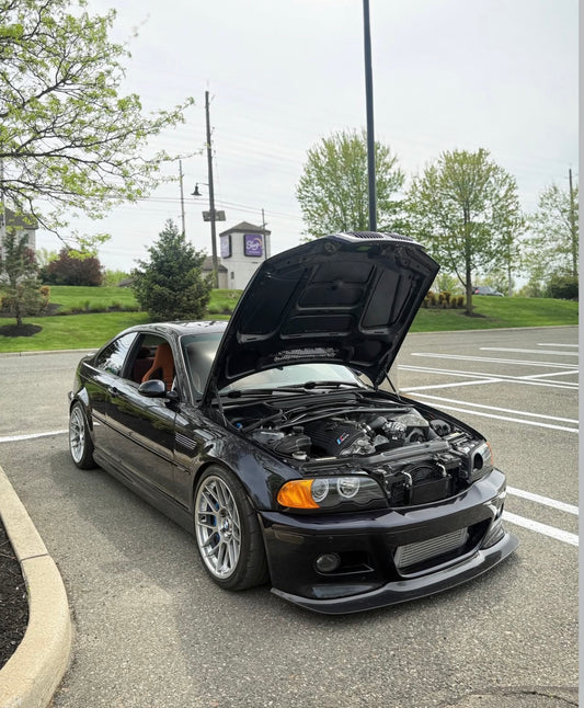 BMW E46 M3 GT4 Style Carbon Fiber Front Lip