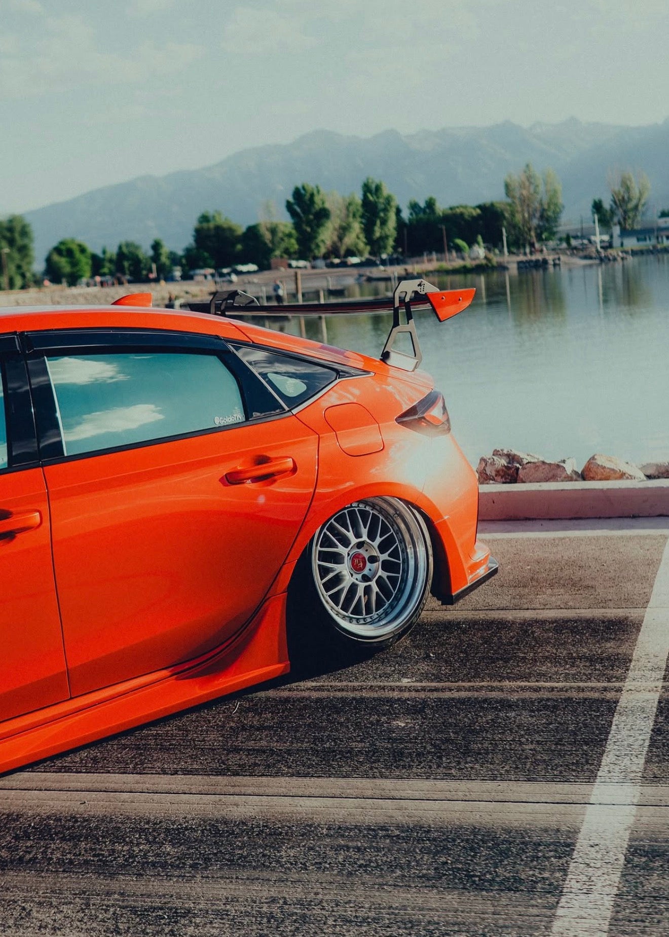 Spn Style CARBON WING for FL5 CIVIC TYPE-R