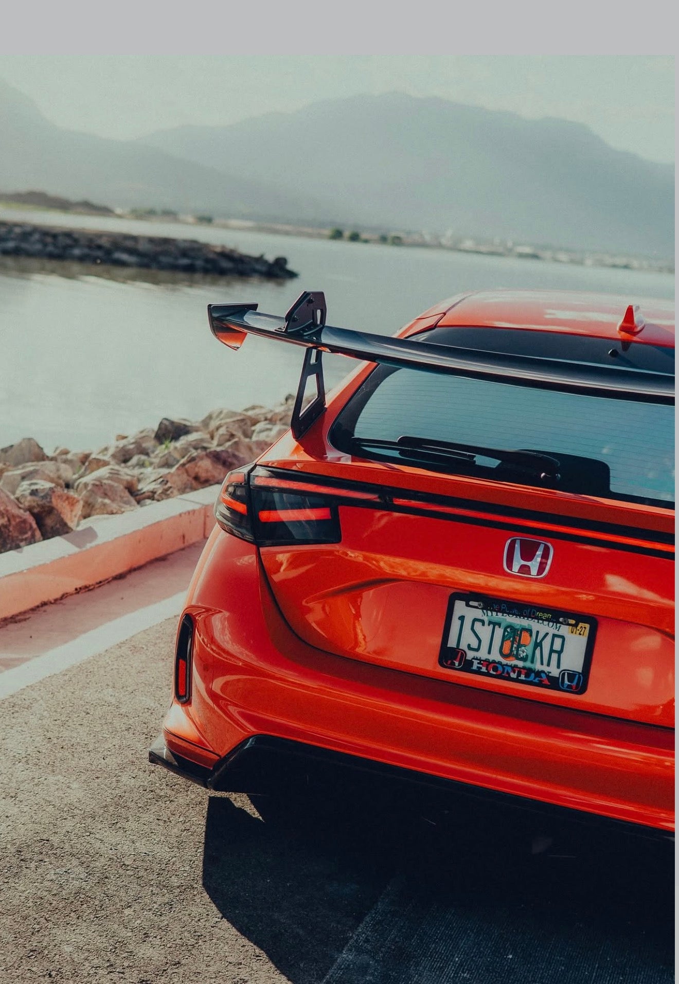 Spn Style CARBON WING for FL5 CIVIC TYPE-R