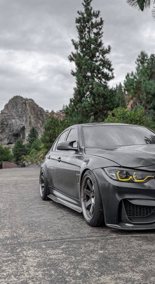 BMW F80 M3 PSM Style Full Carbon Fiber Side Skirts