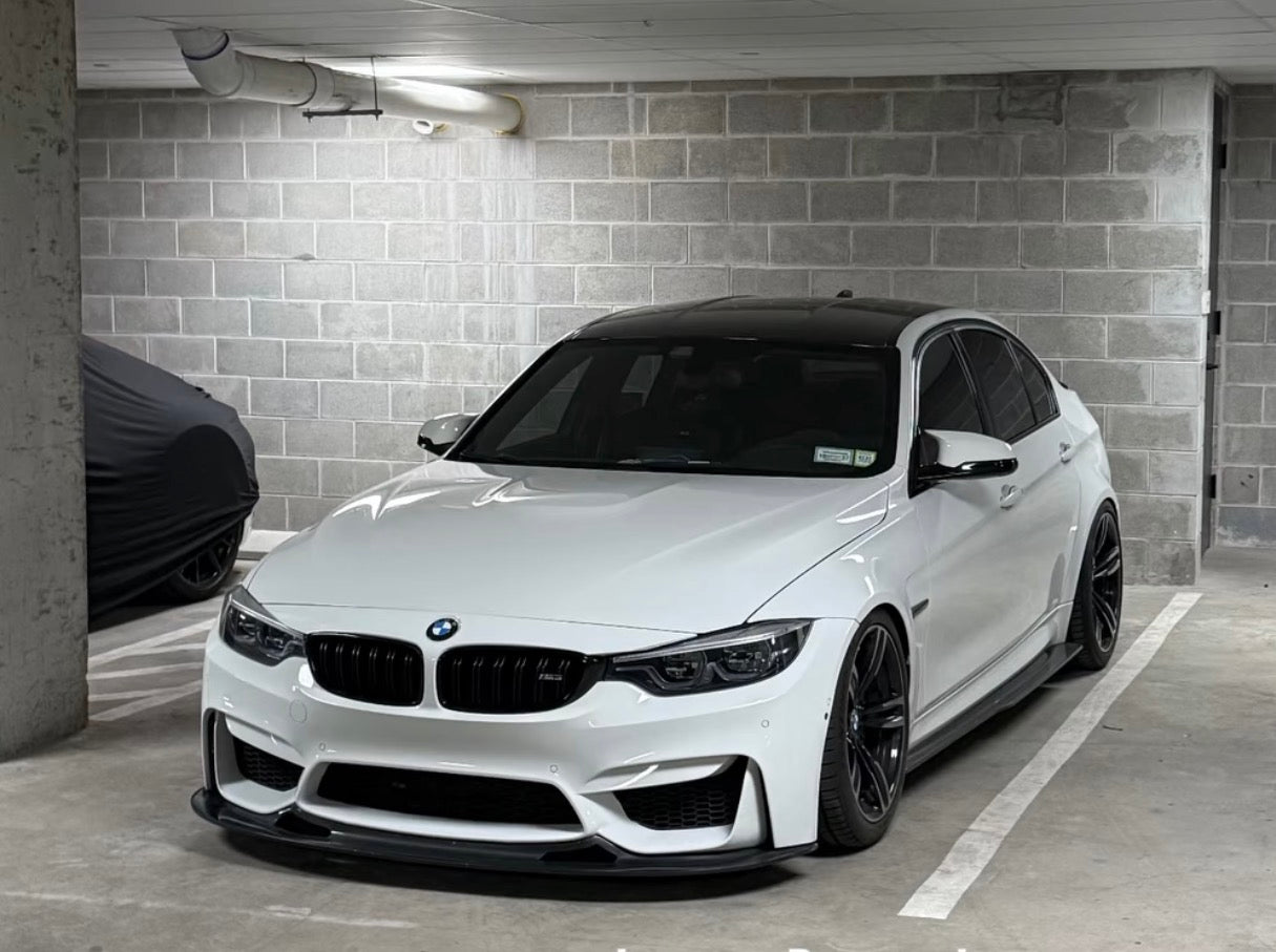 BMW F80 F82 F83 M3 M4 GT4 Style Carbon Fiber Front Lip