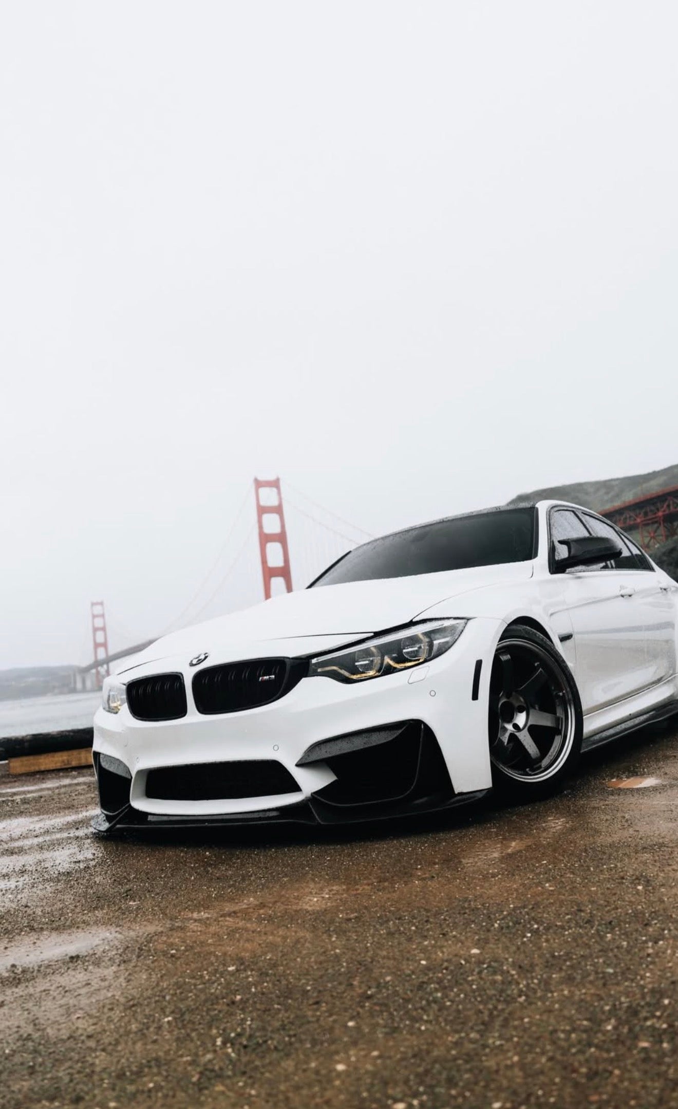 BMW F80 M3 F82 M4 VARIS STYLE CARBON FIBER Front Lip Kit